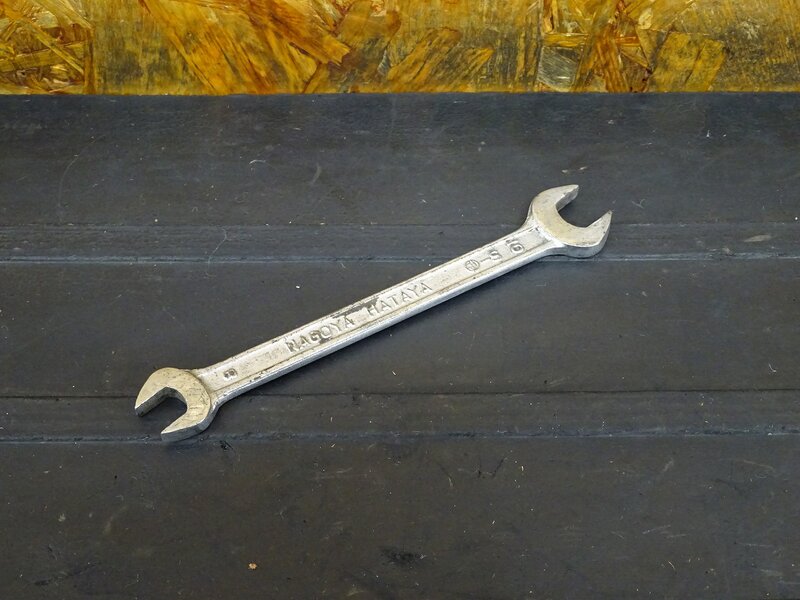 【250810】◇ スパナ(2) 工具 両口 8mm/10mm ナゴヤ ハタヤ NAGOYA HATAYA ※検:当時物 ビンテージ工具 自転車 名古屋畑屋 | 中古バイクパーツ通販・買取　ジャンクヤード鳥取　JunkYard