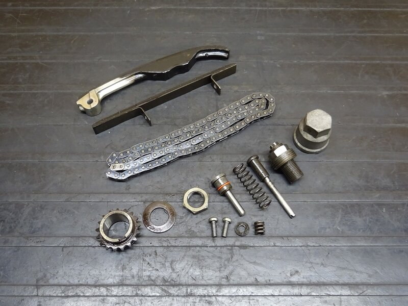 【250813】SR500(1JN-224)◆ カムチェーンセット カムチェーンテンショナー/ガイド ※エンジンパーツ【検索：2J2 SR400 2H6 1JR | 中古バイクパーツ通販・買取　ジャンクヤード鳥取　JunkYard