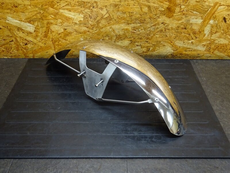 【250909】テンプター(NK43A-101)◆ 社外フロントフェンダー ペイトンプレイス ロング クロスタイプ 凹み有 【ST400 | 中古バイクパーツ通販・買取　ジャンクヤード鳥取　JunkYard