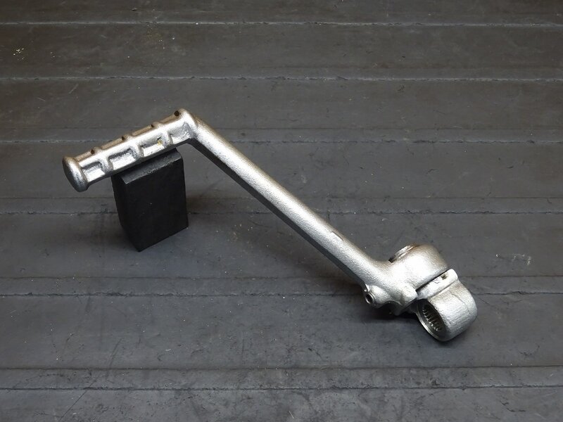 【251114】KDX125SR(DX125A-016)◆ キックペダル スターターペダル ウェットブラスト施工有 【検索：200 220 250 | 中古バイクパーツ通販・買取　ジャンクヤード鳥取　JunkYard