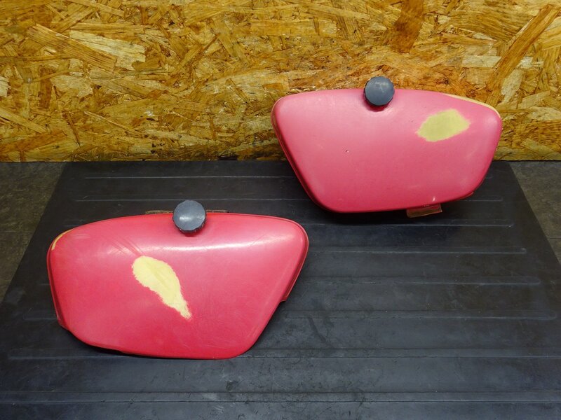 【260106】MD90(MD90-1924)◆ サイドカバー左右セット サイドカウル 書類入れ 擦れ有 【郵政カブ | 中古バイクパーツ通販・買取　ジャンクヤード鳥取　JunkYard