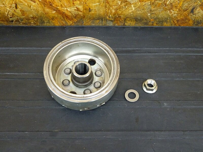 【260203】CRM80(HD12-1100)◇ フライホイール ※エンジンパーツ 【検索:NSR80 CRM50 | 中古バイクパーツ通販・買取　ジャンクヤード鳥取　JunkYard