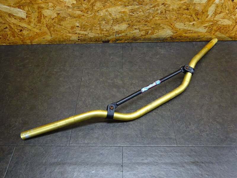 【260207】CRM250R(MD24-1405)◆ 社外ハンドル アルミハンドル 22.2mm レンサル 曲がり有 ジャンク | 中古バイクパーツ通販・買取　ジャンクヤード鳥取　JunkYard