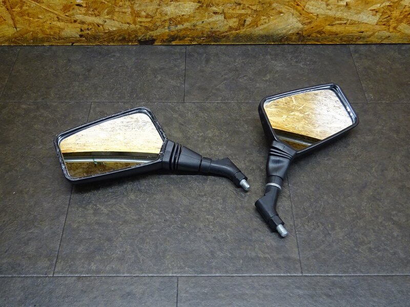 【260306】CB400SF Vtec2(NC39-1044)◆ 社外ミラー左右セット NAPOLEON ナポレオン クスエア 角型 10mm 削れ有 【SPEC2 スペック2 | 中古バイクパーツ通販・買取　ジャンクヤード鳥取　JunkYard