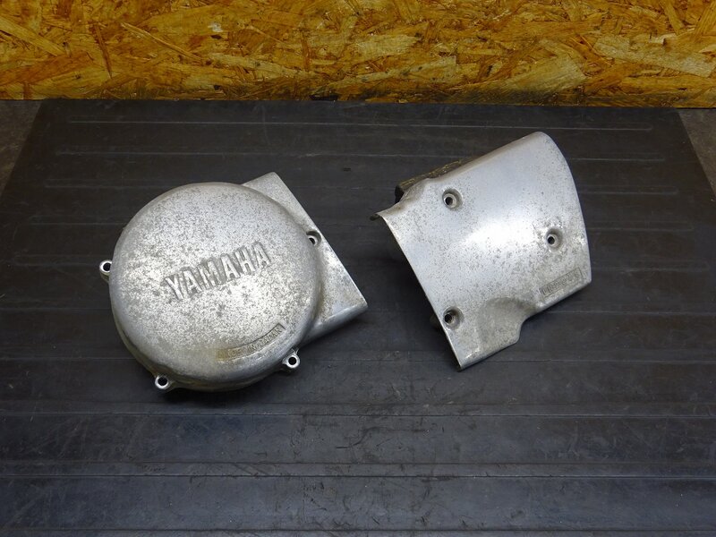 【250813】SR500(1JN-224)◆ エンジンカバー左 ジェネレーターカバー スプロケットカバー ※エンジンパーツ【検索：2J2 SR400 2H6 1JR | 中古バイクパーツ通販・買取　ジャンクヤード鳥取　JunkYard