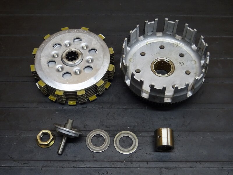 【251107】KLX250(LX250E-A05)◆ クラッチ クラッチハウジング インナー/アウター ※エンジンパーツ【04’ Dトラッカー | 中古バイクパーツ通販・買取　ジャンクヤード鳥取　JunkYard