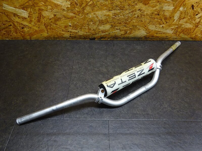 【251118】KDX200SR(DX200G-004)◆ 社外ハンドル アルミ ブレースバー バーパット ZETA ジータ 曲がり有 【検索:125 220 250 | 中古バイクパーツ通販・買取　ジャンクヤード鳥取　JunkYard