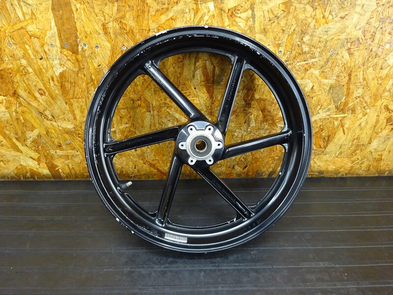 【251224】NSR250R SP(MC28-1100)◇ フロントホイール 17×3.00 21P 腐食/傷有 ※検:MC21 【流用車外し | 中古バイクパーツ通販・買取　ジャンクヤード鳥取　JunkYard