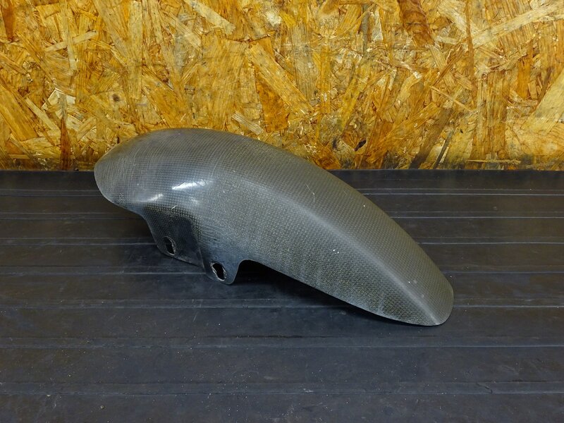【260115】ゼファー400(ZR400C-054)◇ フロントフェンダー カーボン COERCE コワース 傷/くすみ有 【C4 | 中古バイクパーツ通販・買取　ジャンクヤード鳥取　JunkYard