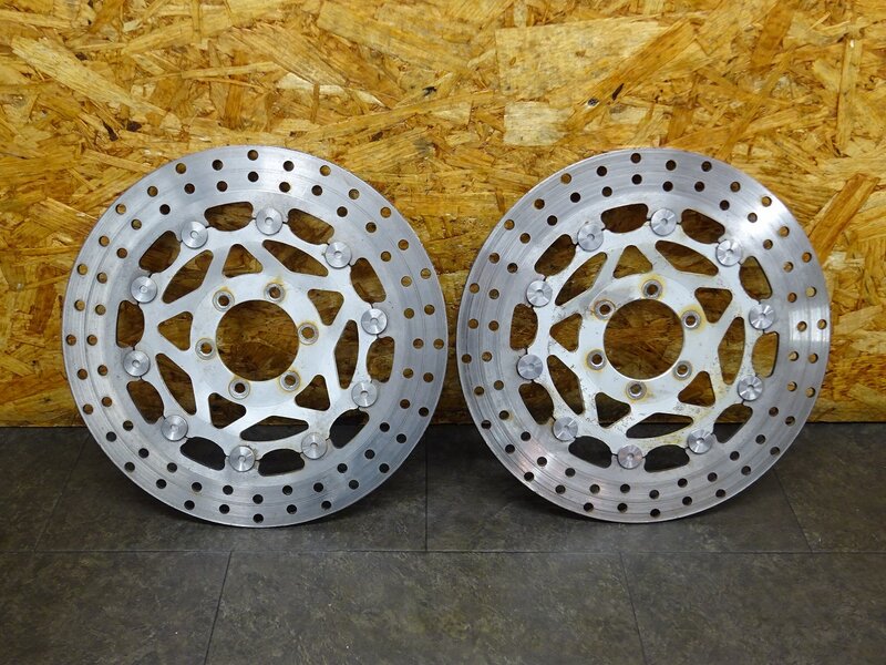 【260317】◆ フロントブレーキディスク左右セット ディスクローター 【検索：FZR400RR 3TJ XJR400R 4HM | 中古バイクパーツ通販・買取　ジャンクヤード鳥取　JunkYard