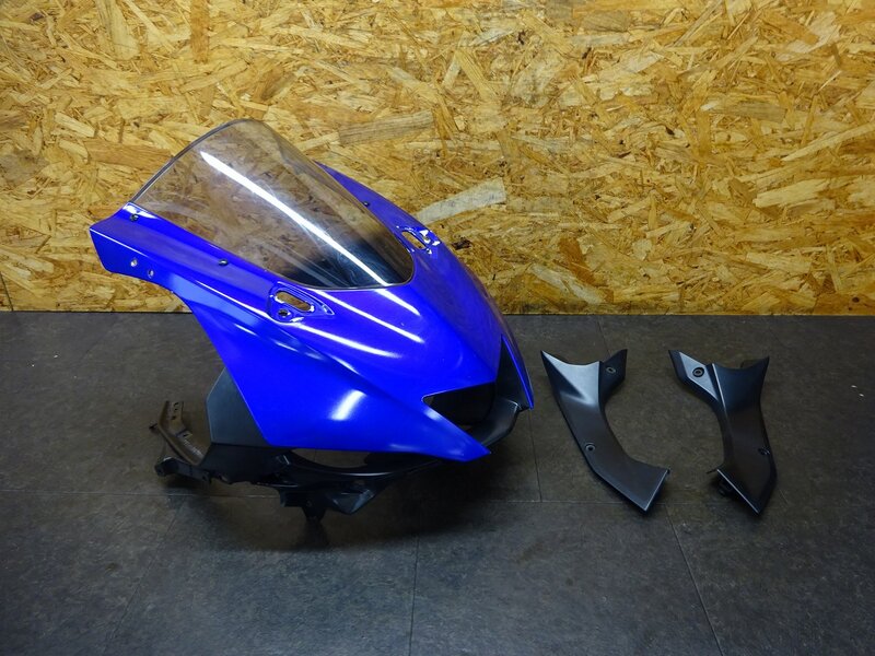【250505】◆ アッパーカウル フロントカウル 割れ/破損/色塗り有 ※検：YZF-R6 | 中古バイクパーツ通販・買取　ジャンクヤード鳥取　JunkYard