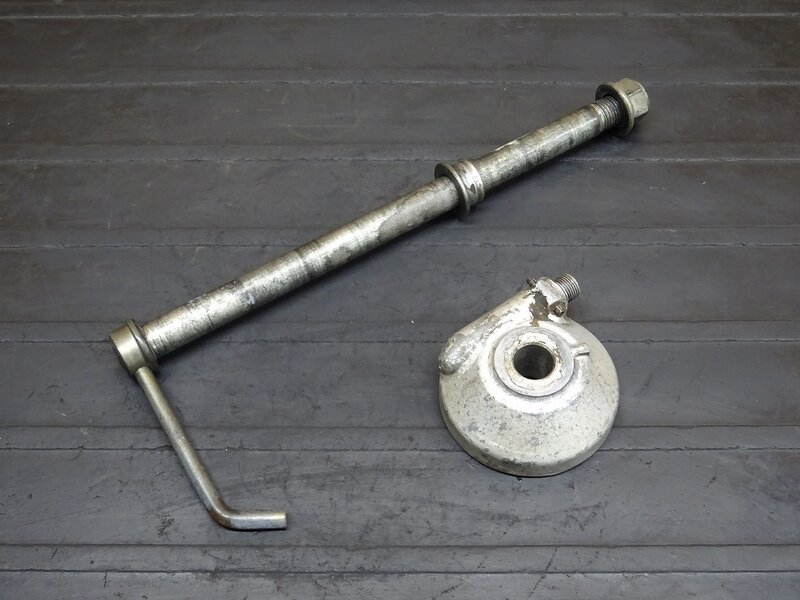 【251118】KDX200SR(DX200G-004)◆ スピードメーターギア ギヤ フロントアクスルシャフト 【検索:125 220 250 | 中古バイクパーツ通販・買取　ジャンクヤード鳥取　JunkYard