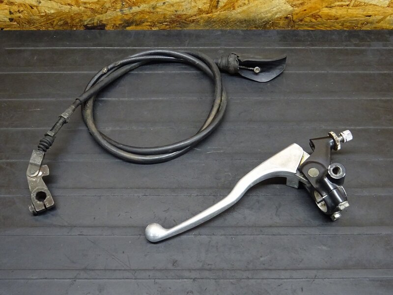 【251227】W650(EJ650A-004)◆ クラッチレバー クラッチレバーホルダー 22.2mm変換付き 【検索:W400 EJ400A | 中古バイクパーツ通販・買取　ジャンクヤード鳥取　JunkYard