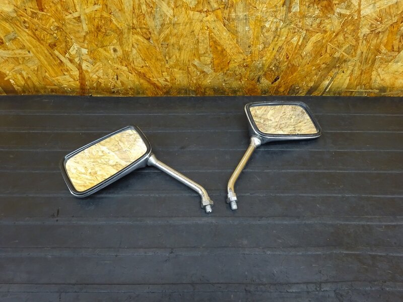 【250621】XJR400(4HM-010)◇ ミラー左右セット A52 正ネジ 10mm 傷 腐食 錆有 ※検索:CB400SF 【XJR400R RH02J | 中古バイクパーツ通販・買取　ジャンクヤード鳥取　JunkYard