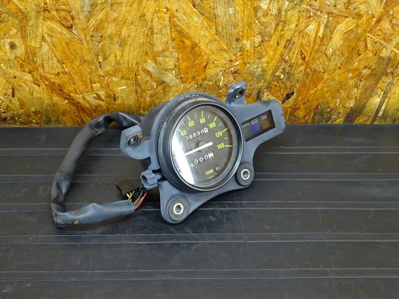 【250913】KDX125SR(DX125A-008)◇ スピードメーター インジケーターランプ メーターカバー 9898km ※検索:200 220 250 | 中古バイクパーツ通販・買取　ジャンクヤード鳥取　JunkYard