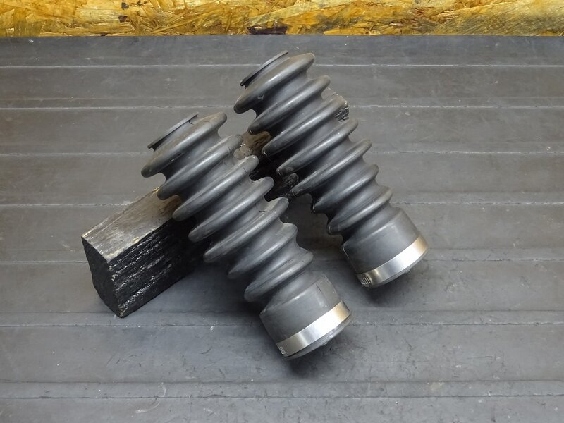 【251104】ベンリィ90S(HA03-1110)◆ 社外フォークブーツ キジマ?? ※検索：CD90/50【12V | 中古バイクパーツ通販・買取　ジャンクヤード鳥取　JunkYard