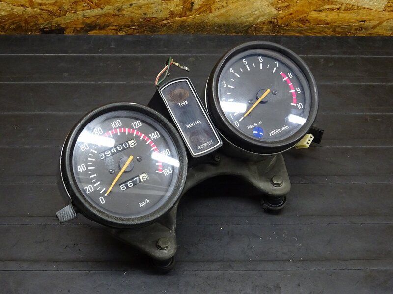 【251123】XS650SP(3G5-459)◆ スピードメーター タコメーター インジケーターランプ 9460km 配線加工有 【SPL スペシャル | 中古バイクパーツ通販・買取　ジャンクヤード鳥取　JunkYard