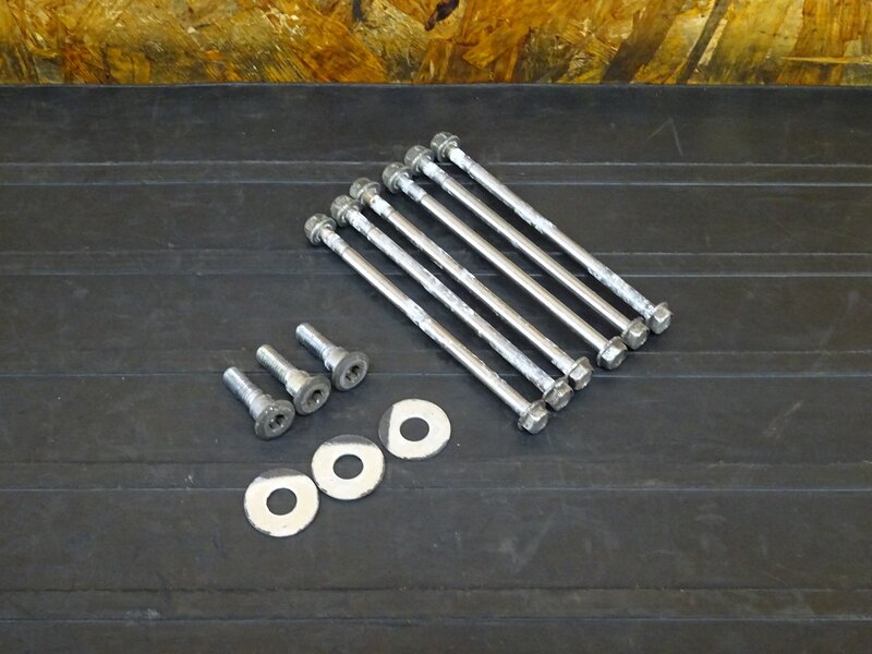 【251122】NSR250R(MC21)◇ ディスクボルト前後セット マグネシウムホイール用 リアディスクボルト 【検索:MC18 MC28 SE SP | 中古バイクパーツ通販・買取　ジャンクヤード鳥取　JunkYard