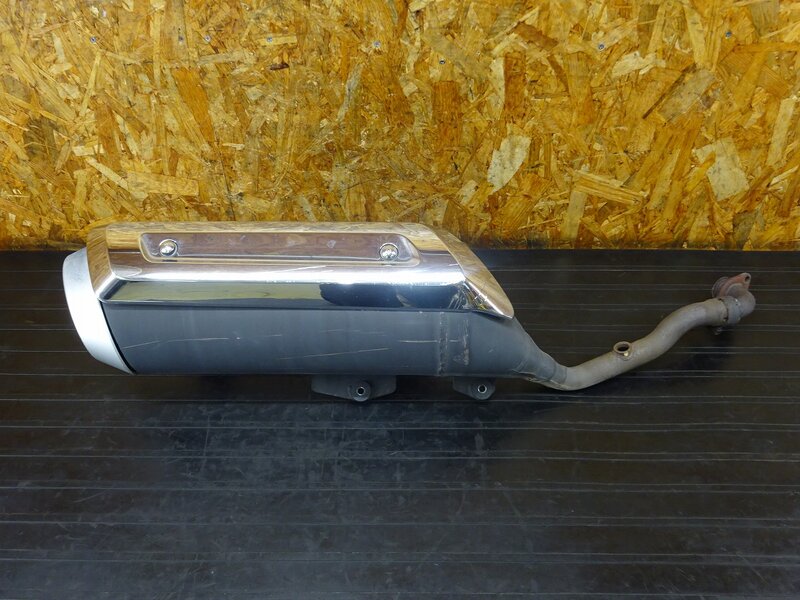 【251210】スカイウェイブ250S(CJ46A-104)◆ 純正マフラー エキパイ サイレンサー SUZUKI 06H2 削れ有 | 中古バイクパーツ通販・買取　ジャンクヤード鳥取　JunkYard