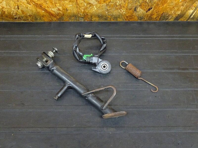 【260206】PS250(MF09-1002)◇ サイドスタンド スタンドスイッチ スプリング 錆/削れ有 【角目 | 中古バイクパーツ通販・買取　ジャンクヤード鳥取　JunkYard