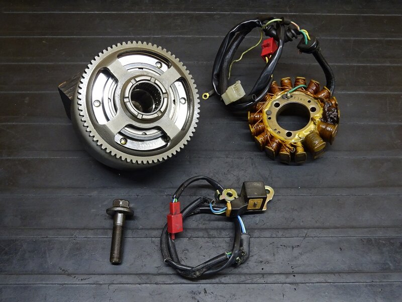 【260212】GB250クラブマン(MC10-170)◆ ジェネレーター ピックアップコイル フライホイール ※エンジンパーツ 【5型 最終型 | 中古バイクパーツ通販・買取　ジャンクヤード鳥取　JunkYard