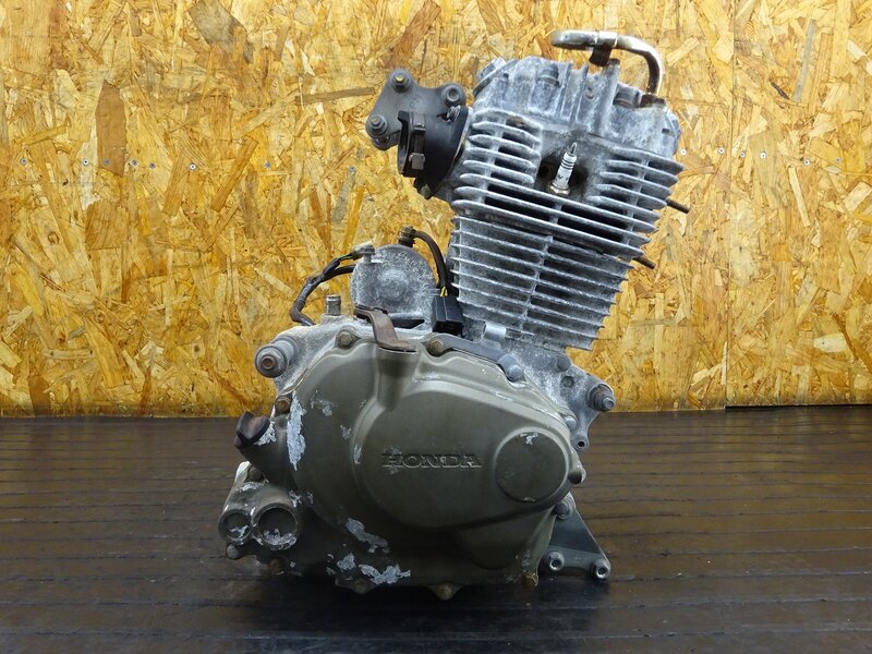 【250518】FTR223(MC34-1110)■ 中古エンジン 始動確認後取外し ジェネレーター セルモーター 圧縮：9k 腐食有 | 中古バイクパーツ通販・買取　ジャンクヤード鳥取　JunkYard