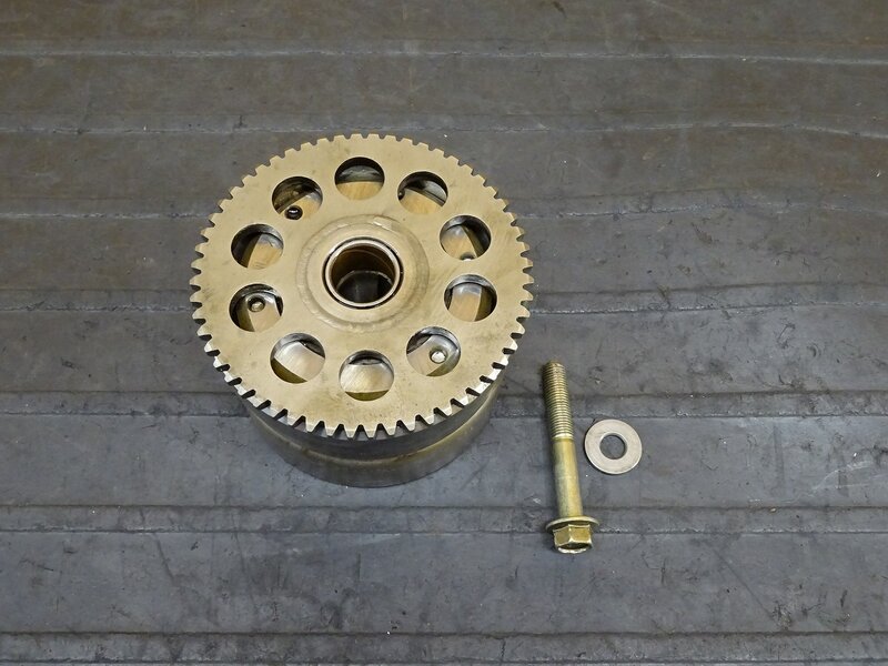 【250608】FTR223(MC34-1002)◇ フライホイール ワンウェイクラッチ 凹み有 ※エンジンパーツ | 中古バイクパーツ通販・買取　ジャンクヤード鳥取　JunkYard