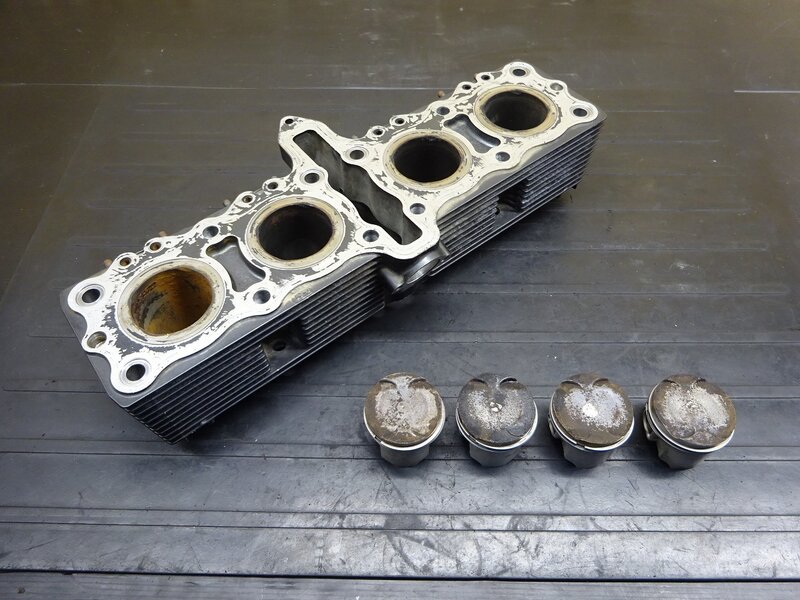 【250710】イナズマ400(GK7BA-500)◆ シリンダーセット ピストン 錆/削れ有 ※エンジンパーツ | 中古バイクパーツ通販・買取　ジャンクヤード鳥取　JunkYard