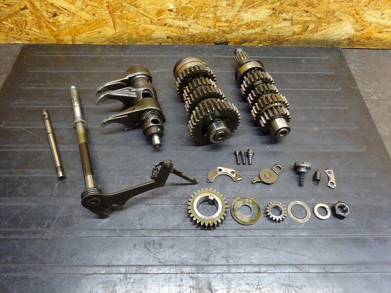 【250803】XS650SP(3G5-000)◆ ミッションセット トランスミッション シフトドラム/シャフト ※エンジンパーツ【SPL スペシャル | 中古バイクパーツ通販・買取　ジャンクヤード鳥取　JunkYard