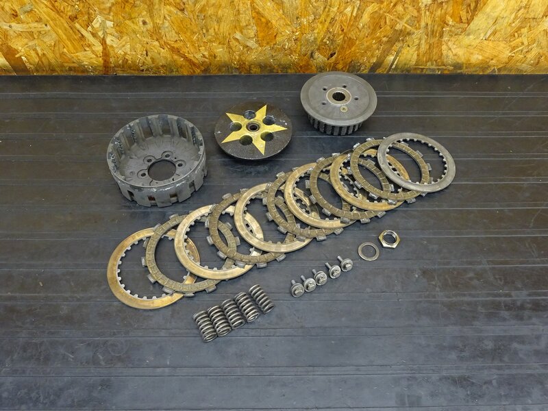 【251122】NSR250R(MC21)◇ 乾式クラッチ クラッチハウジング インナー/アウターハウジング 削れ大有 ※エンジンパーツ【MC16 MC18 88 89 | 中古バイクパーツ通販・買取　ジャンクヤード鳥取　JunkYard
