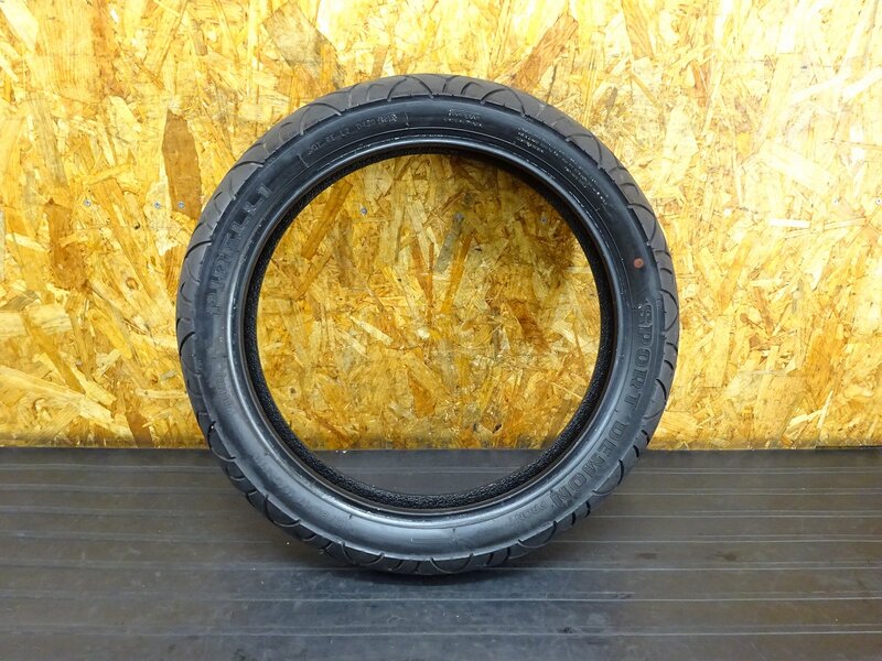 【251128】ZRX400(ZR400E)◇ 中古フロントタイヤ PIRELLI SPORT DEMON 110/80-17 15年12週 ジャンク!! 【ZRX-2 ZRX-Ⅱ | 中古バイクパーツ通販・買取　ジャンクヤード鳥取　JunkYard