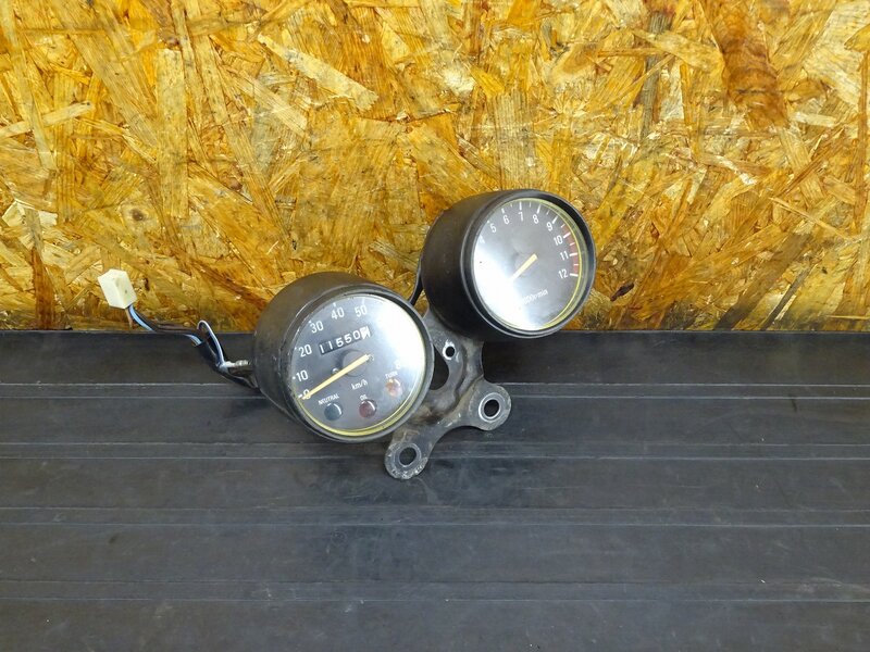 【251229】GT80(3M8-000)◇ スピードメーター タコメーター インジケーターランプ 11550km 削れ有 【検:GT50 374 ミニトレ モノサス | 中古バイクパーツ通販・買取　ジャンクヤード鳥取　JunkYard