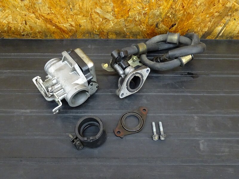 【260201】フォルツァZ(MF08-1018)◇ スロットルボディ インジェクター インジェクション インマニ 始動確認後取外し | 中古バイクパーツ通販・買取　ジャンクヤード鳥取　JunkYard