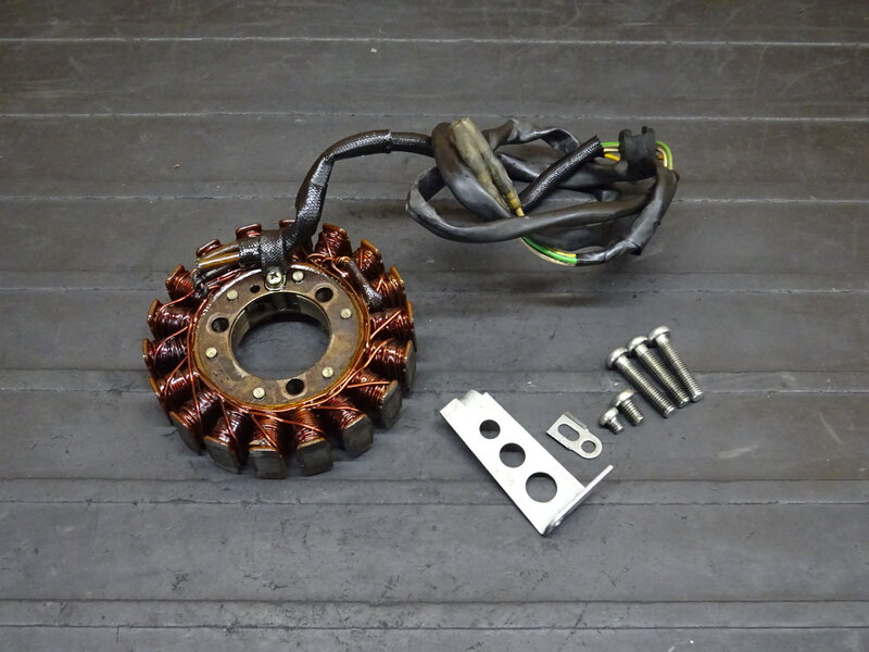 【260218】GS10X◆ ジェネレーター ※エンジンパーツ【検索：GSX1000S GSX1100S カタナ 刀 | 中古バイクパーツ通販・買取　ジャンクヤード鳥取　JunkYard