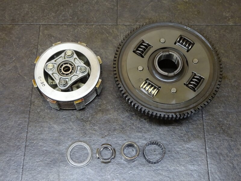 【250505】CBR250RR(MC22-1009)◆ クラッチ クラッチハウジング インナー/アウターハウジング ※エンジンパーツ MC14E | 中古バイクパーツ通販・買取　ジャンクヤード鳥取　JunkYard