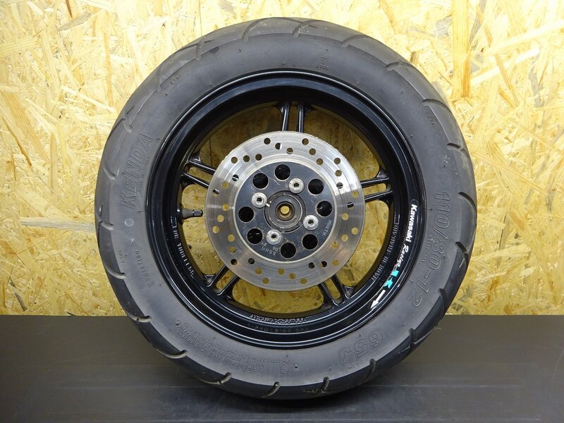 【250616】KSR110(KL110A-000)◆ リアホイール 12×2.50 ハブ | 中古バイクパーツ通販・買取　ジャンクヤード鳥取　JunkYard