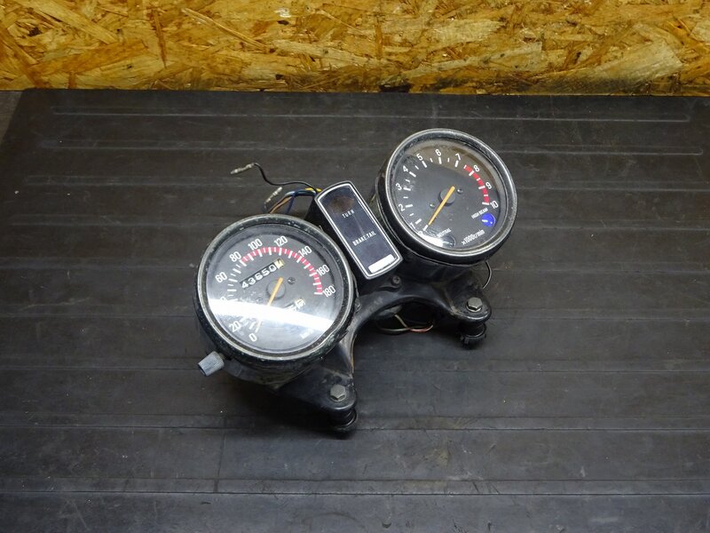 【250803】XS650SP(3G5-000)◆ スピードメーター タコメーター インジケーターランプ 43650km 凹み有 【SPL スペシャル | 中古バイクパーツ通販・買取　ジャンクヤード鳥取　JunkYard