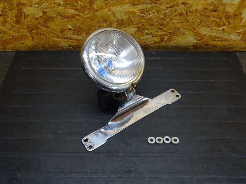 【250907】TW200(DG07J-020)◆ 社外ヘッドライト ベーツライト ベーツライトステー 【検索:2JL TW225 DG09 | 中古バイクパーツ通販・買取　ジャンクヤード鳥取　JunkYard