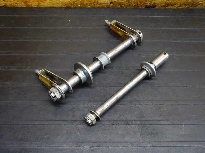 【251013】XS650SP(447-904)◆ アクスルシャフト前後set フロント/リアアクスルシャフト アジャスター 【SPL スペシャル ※検索：3G5 TX650 | 中古バイクパーツ通販・買取　ジャンクヤード鳥取　JunkYard