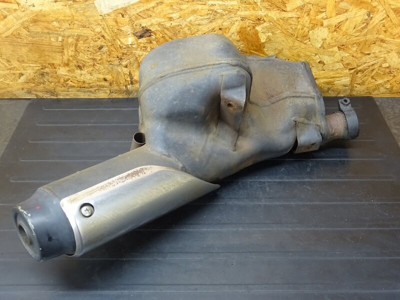【251110】SRX400(3VN-086)■ 純正サイレンサー マフラー 3SX-14711 サラサラ音有 【SRX600 | 中古バイクパーツ通販・買取　ジャンクヤード鳥取　JunkYard