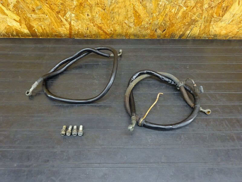 【251231】バルカン400ドリフター(VN400D-000)◇ ブレーキホース前後セット フロントブレーキホース リアブレーキホース バンジョーボルト | 中古バイクパーツ通販・買取　ジャンクヤード鳥取　JunkYard