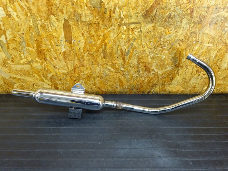 【250819】● マフラー サイレンサー エキパイ 純正 KEI K 297 E035 BJ250A 凹み有 取付使用未確認【検索:エストレヤ エストレア BJ250A | 中古バイクパーツ通販・買取　ジャンクヤード鳥取　JunkYard