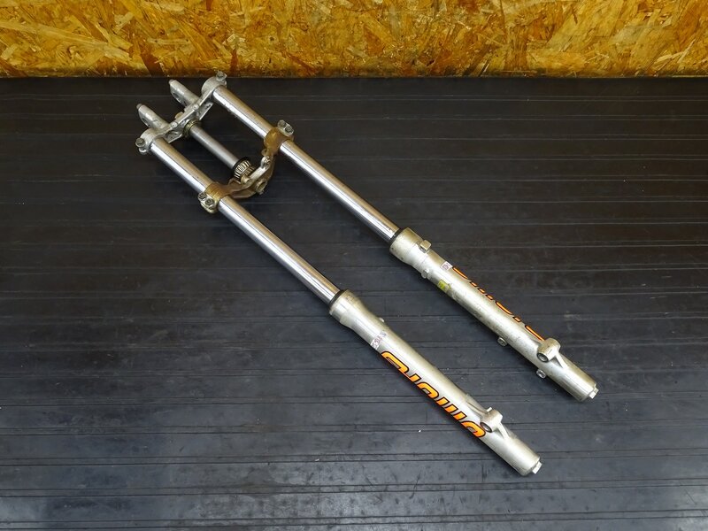 【260308】CRM50(AD13-1100)◇ フロントフォーク インナーチューブ ボトムケース ステム ハンドルポスト 【後期 検:CRM80 | 中古バイクパーツ通販・買取　ジャンクヤード鳥取　JunkYard