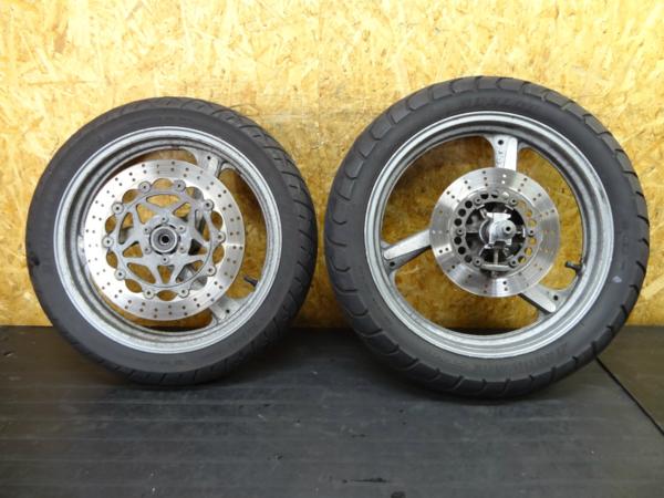 【160115】SRX600(1JK)◆F/R ホイールセット 17×2.50 18×2.75 | 中古バイクパーツ通販・買取　ジャンクヤード鳥取　JunkYard