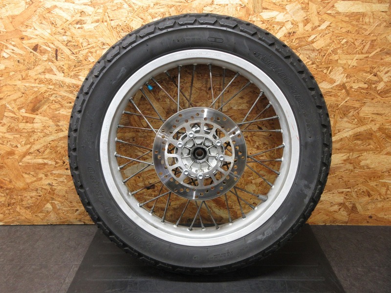 【241030】TW225(DG09J-006)◆ フロントホイール 18×2.50 【検：TW200 DG07J 2JL | 中古バイクパーツ通販・買取　ジャンクヤード鳥取　JunkYard