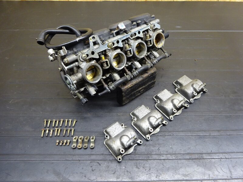 【250619】バリオスⅡ(ZR250B-021)◆ キャブレター キャブ 部品取りベースに 錆/割れ有 【バリオス2 | 中古バイクパーツ通販・買取　ジャンクヤード鳥取　JunkYard