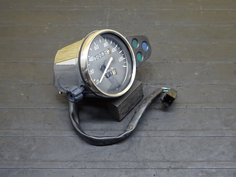 【250719】CB223S(MC40-1102)◆ スピードメーター インジケーターランプ 90087km 被覆破れ有 | 中古バイクパーツ通販・買取　ジャンクヤード鳥取　JunkYard