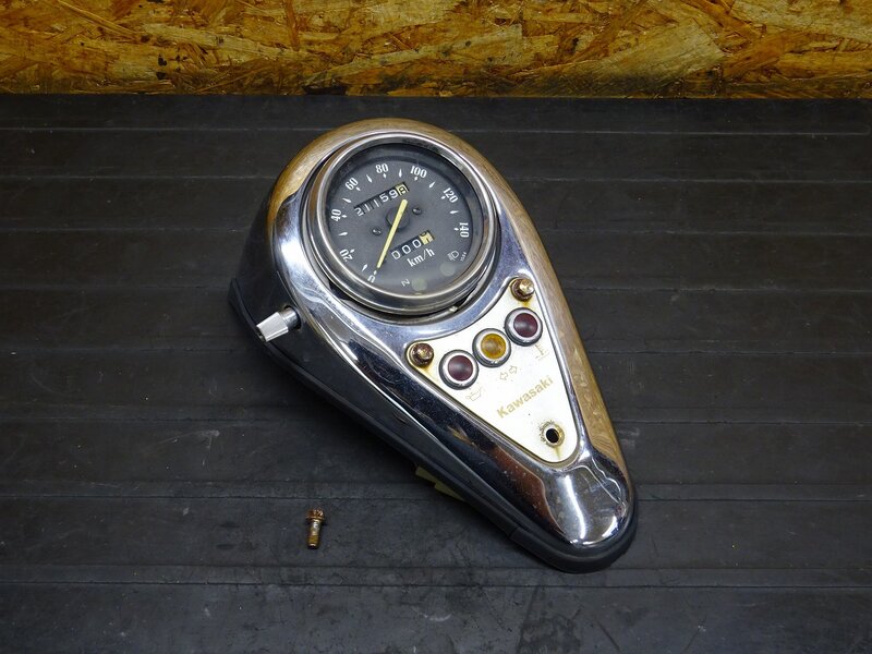 【250923】バルカン400クラシック(VN400A-016)◆ スピードメーター インジケーターランプ 21159km | 中古バイクパーツ通販・買取　ジャンクヤード鳥取　JunkYard