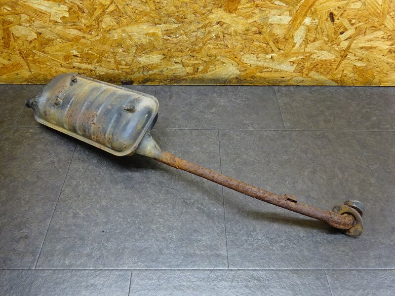 【251215】モトラ(AD05-1002)◆ 純正マフラー エキパイ サイレンサー 錆/穴あき有 【CT50J | 中古バイクパーツ通販・買取　ジャンクヤード鳥取　JunkYard