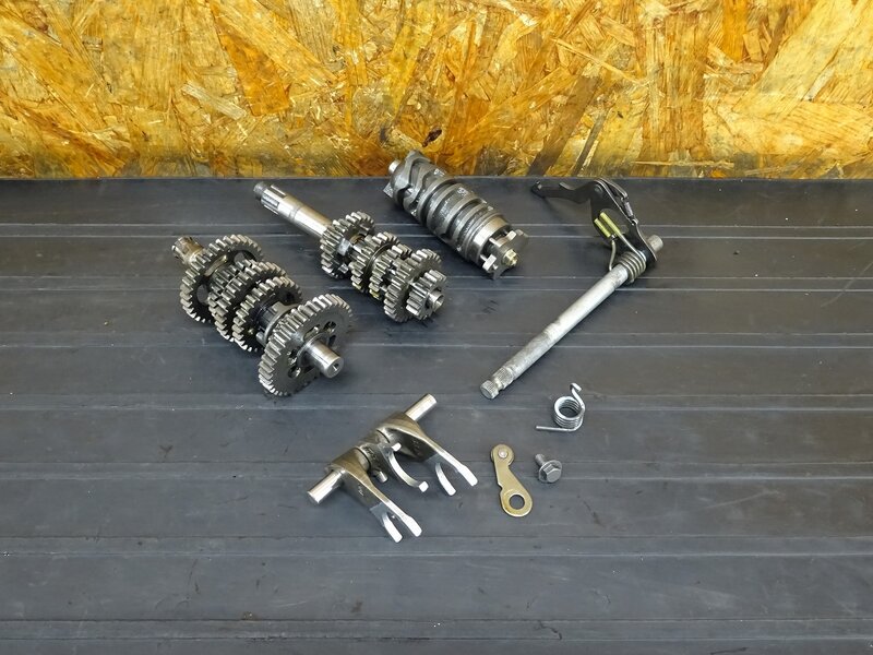 【260203】CRM80(HD12-1100)◇ ミッション トランスミッション シフトシャフト/ドラム ※エンジンパーツ 【検索:NSR80 CRM50 | 中古バイクパーツ通販・買取　ジャンクヤード鳥取　JunkYard